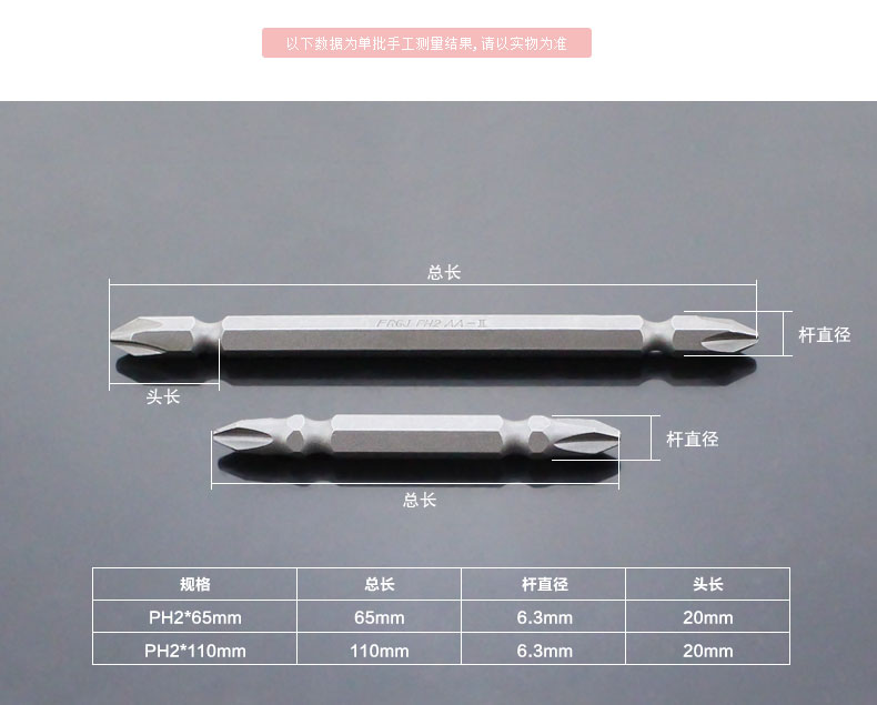 S2双头十字批头厂家批发